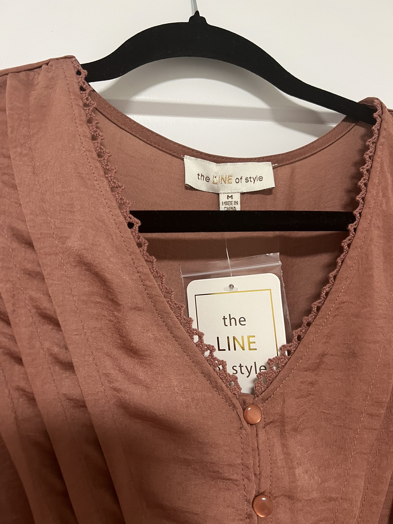 New midi silky dress - size M image indicator(6)