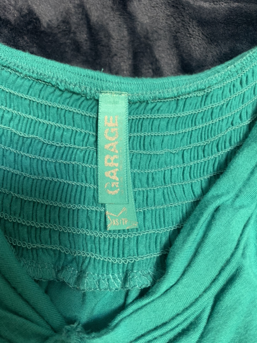 Teal tube top - photo 2