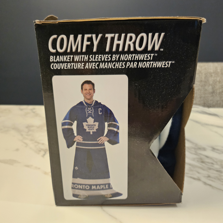 NHL Toronto Maple Leafs Comfy Throw Blanket image indicator(2)