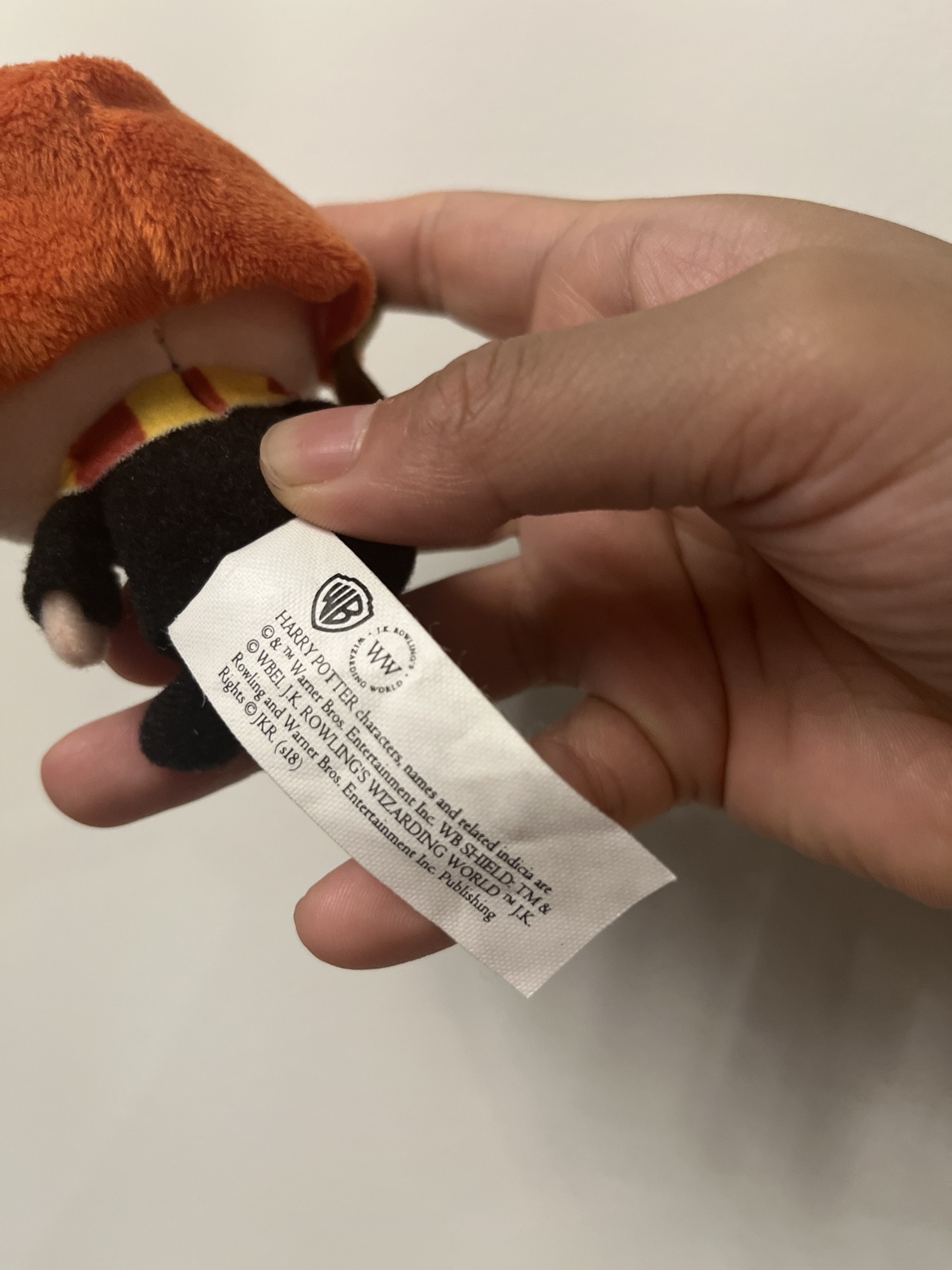Warner Bros Ron Weasley Plush Keychain 🦃 image indicator(3)
