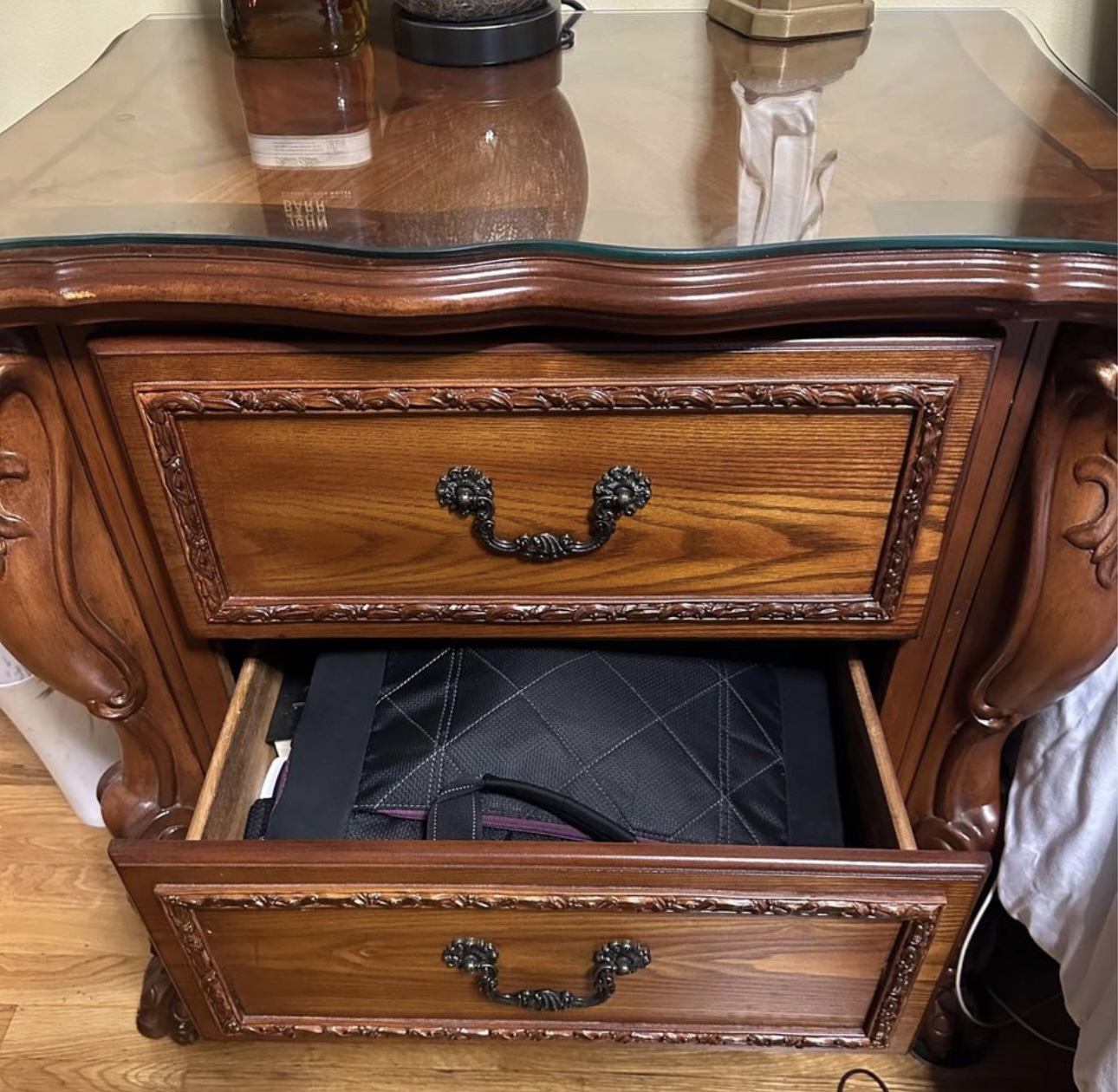 Brown nightstand - photo 3