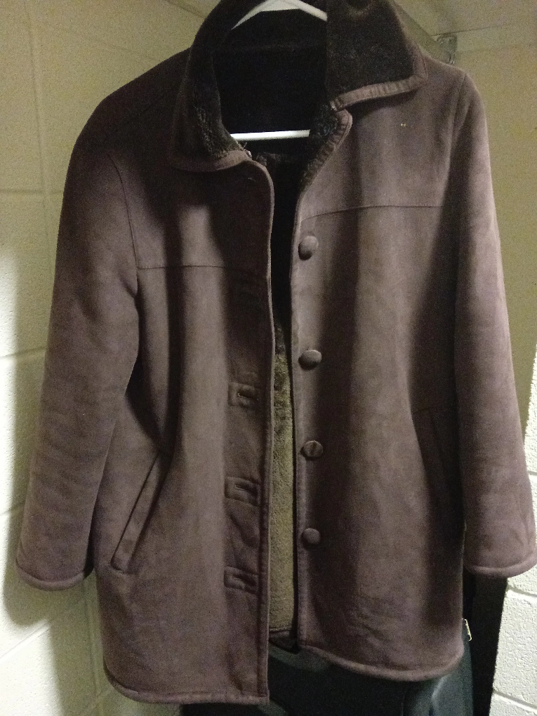 Dark brown winter coat - photo 3