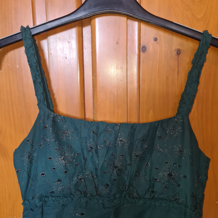 Emerald green midi party dress - Adolfo Dominguez image indicator(2)