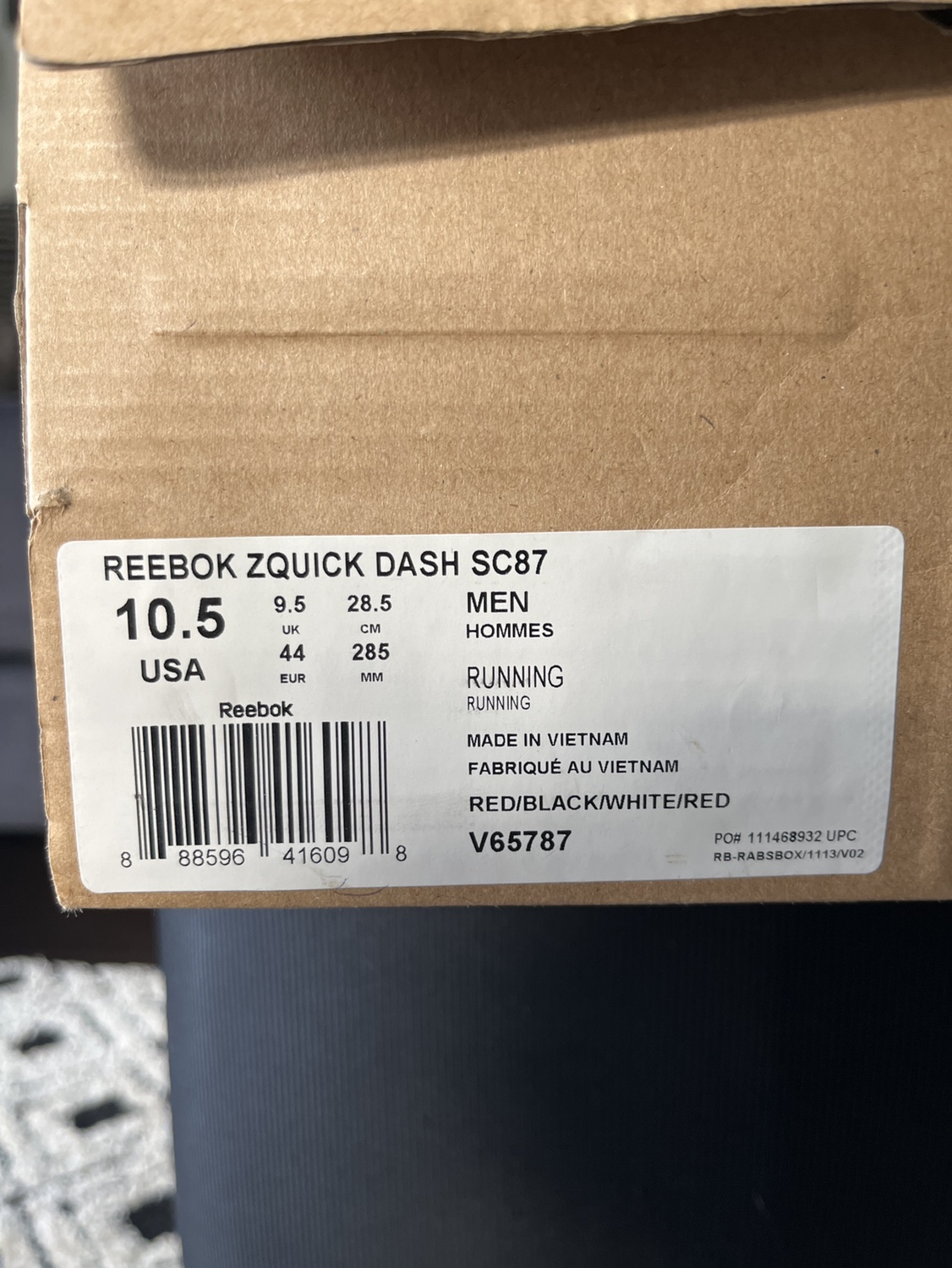 REEBOK QUICK DASH Mens Soccer Cleats US10.5. Blue/Green image indicator(4)