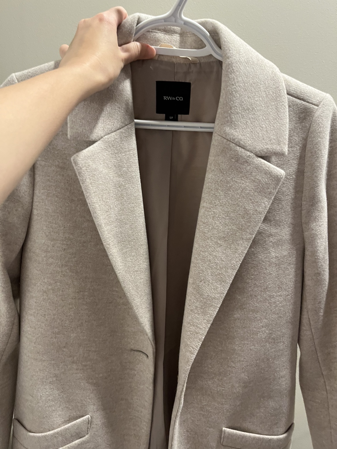 RW&Co Women one button coat - photo 4