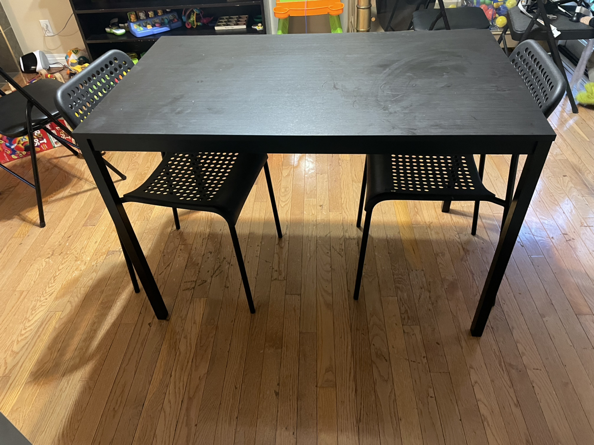 Table with 2 chairs - photo 2