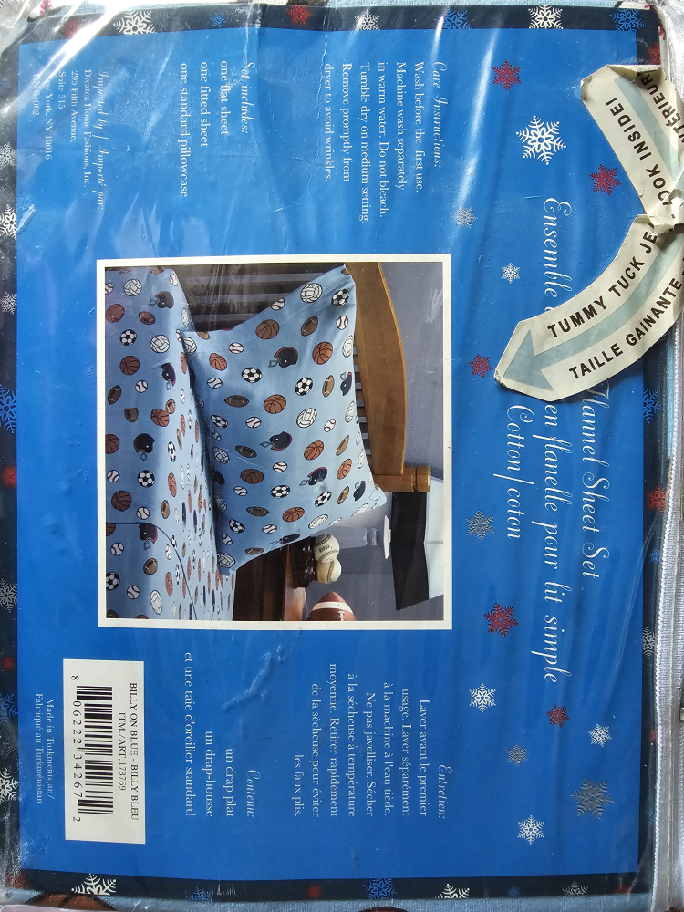 Kid's Twin Size Sheet Set