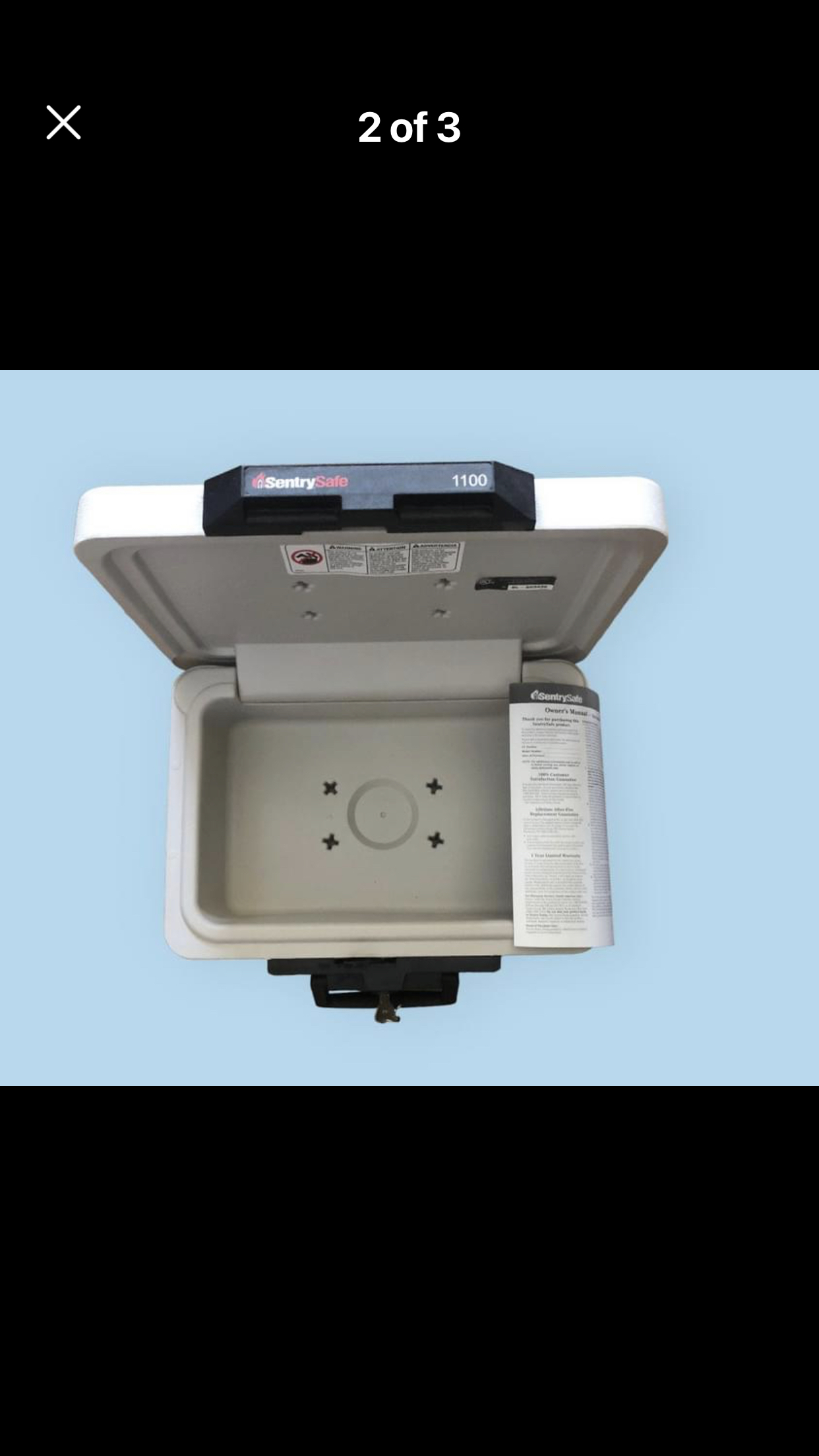 Sentry Safe 1100 Secure Fire Safe