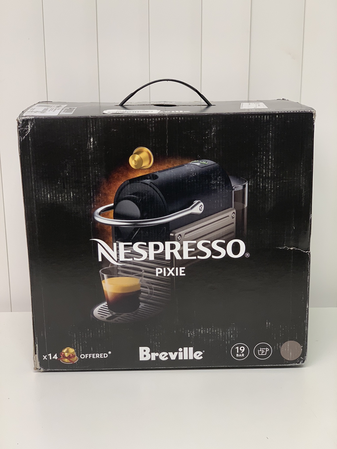Nespresso BEC430TTN1BUC1 Pixie Espresso Machine by Breville thumbnail