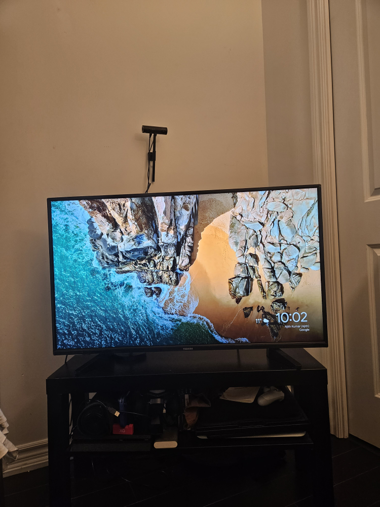 Toshiba 43 inch TV and TV stand $150