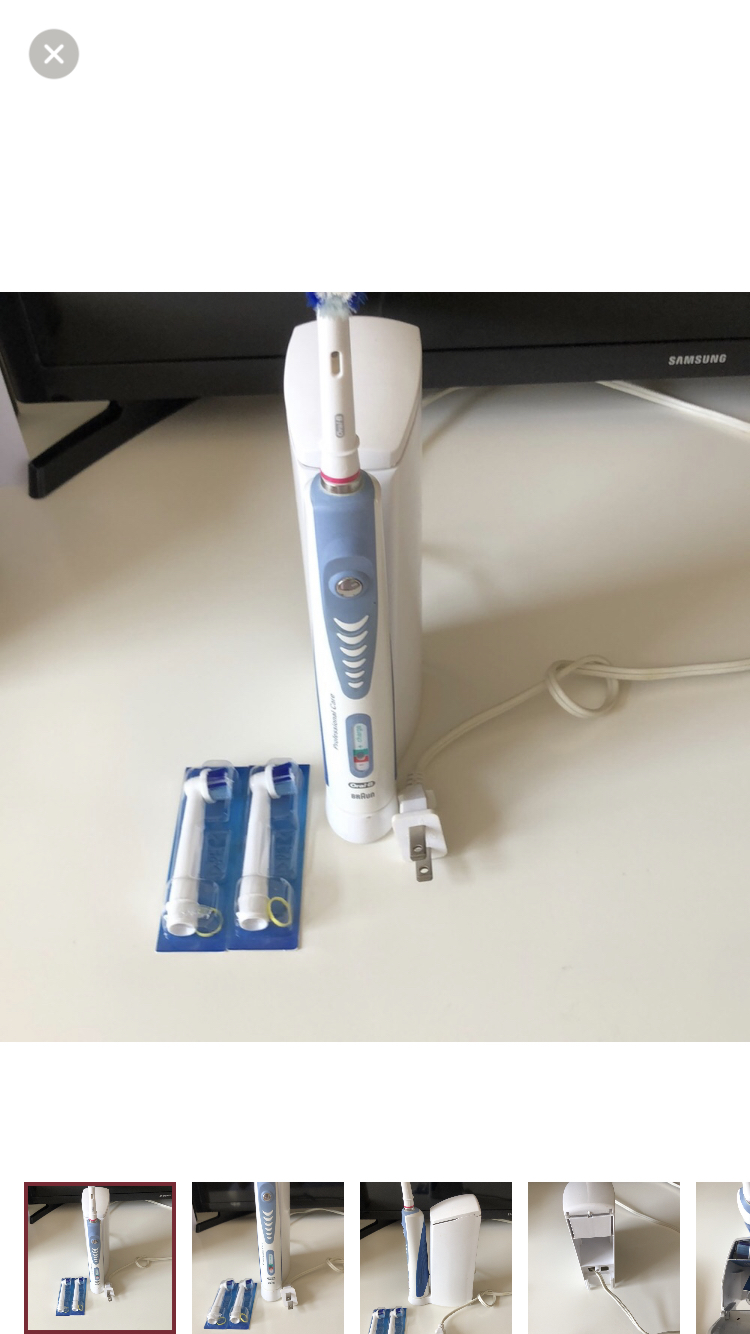 🦃Braun Professional Care electric toothbrush