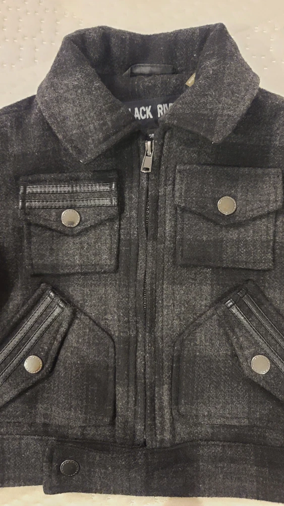 Boys Toddler Plaid Wool Dressy Jacket - Size 2T image indicator(2)