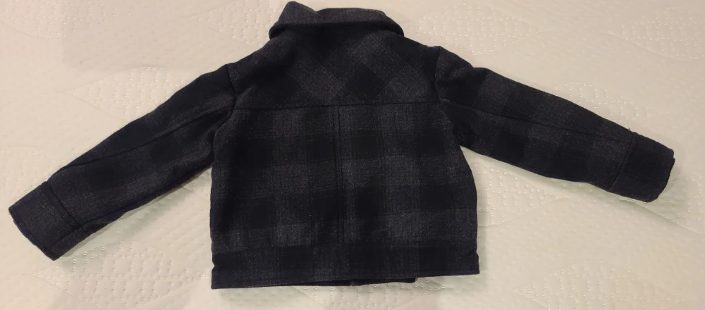 Boys Toddler Plaid Wool Dressy Jacket - Size 2T image indicator(4)