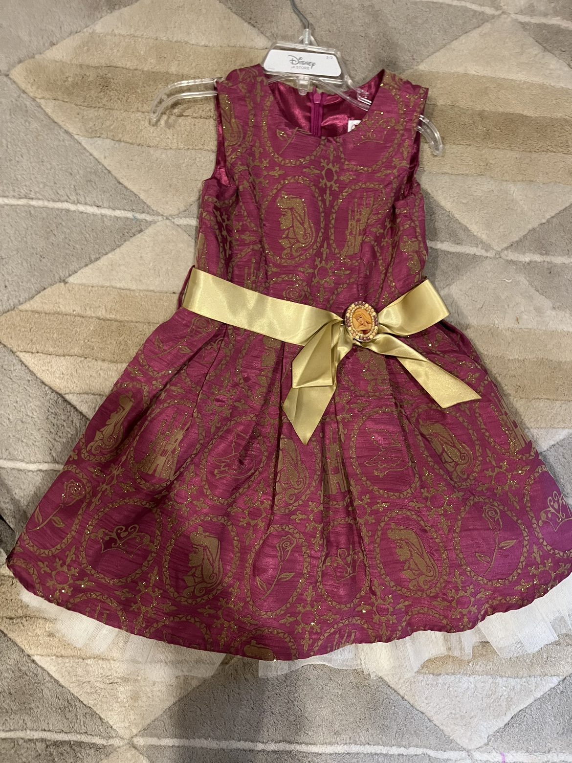 Disney Beautiful Princess Aurora Sleeping Beauty Dress -2 image indicator(3)