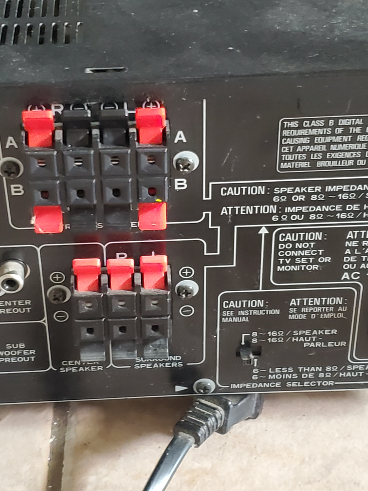 Pioneer Sterio Receiver image indicator(7)