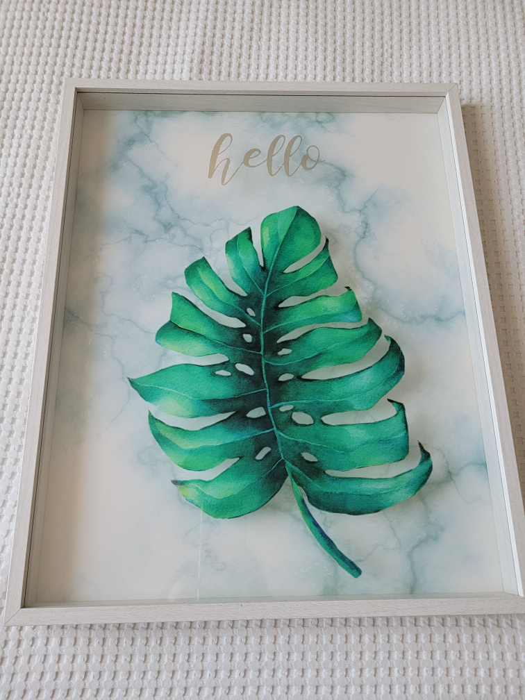 Monstera painting for a wall #freecycle thumbnail