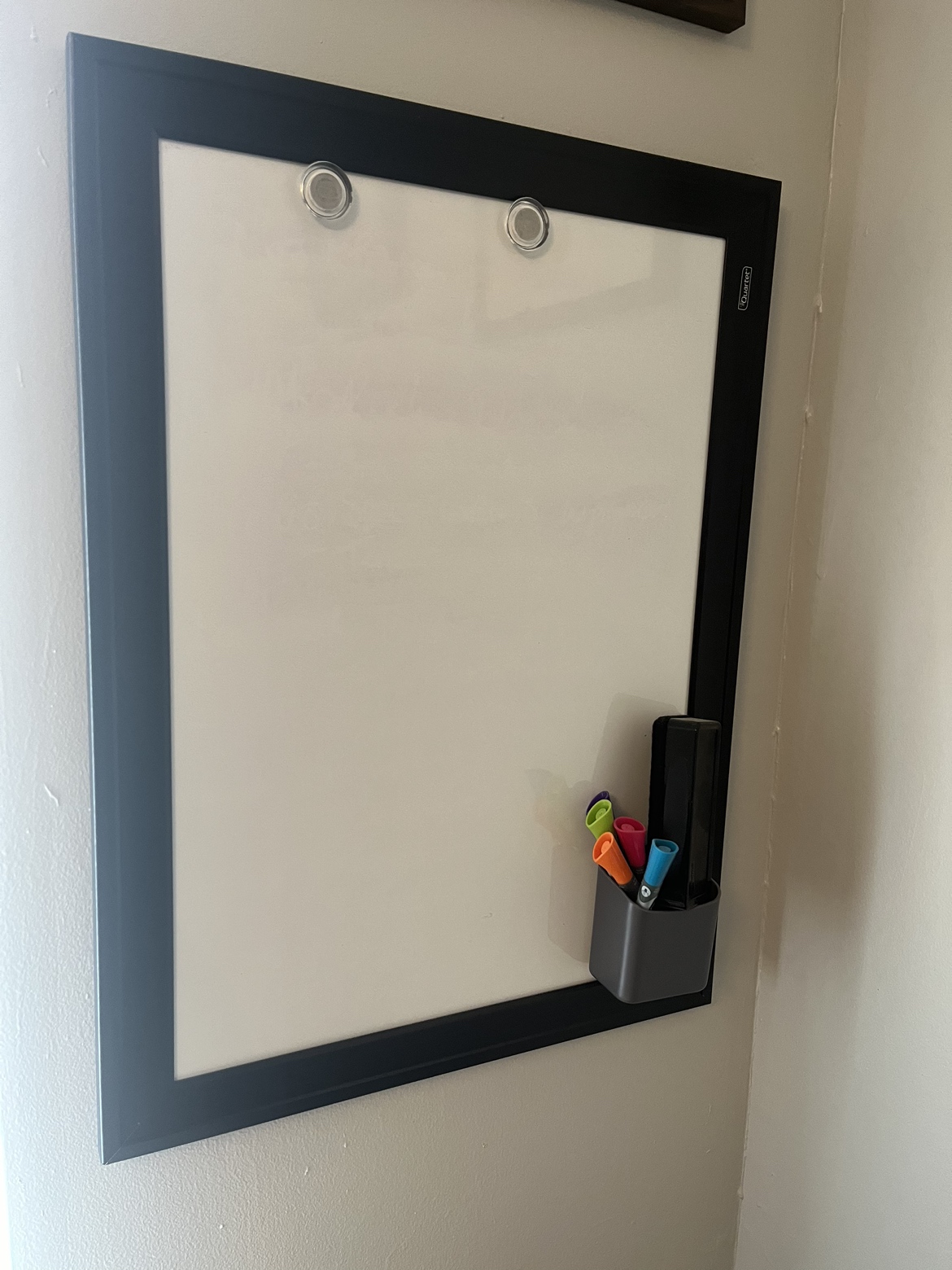 Quartet Dry-Erase Whiteboard with Frame