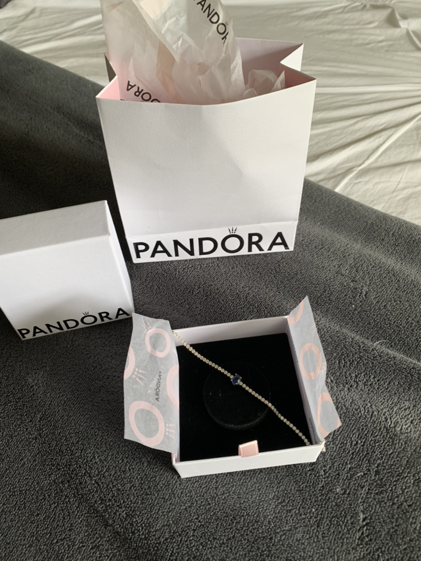 New never worn Pandora Pavé Tennis Bracelet