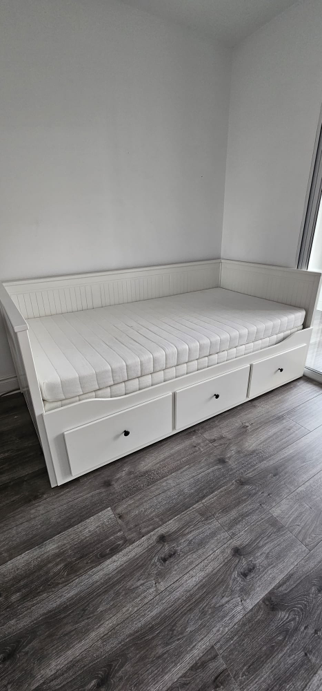 IKEA - Sofa Bed with Storage - White