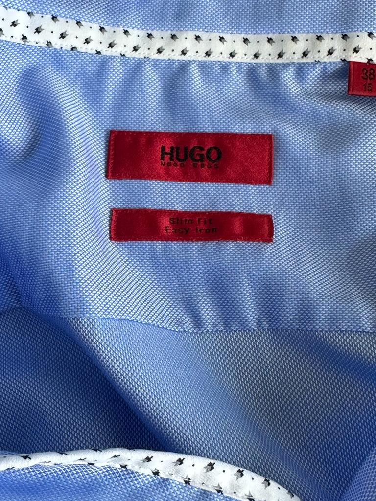 Blue Hugo Boss Dress Shirt image indicator(5)