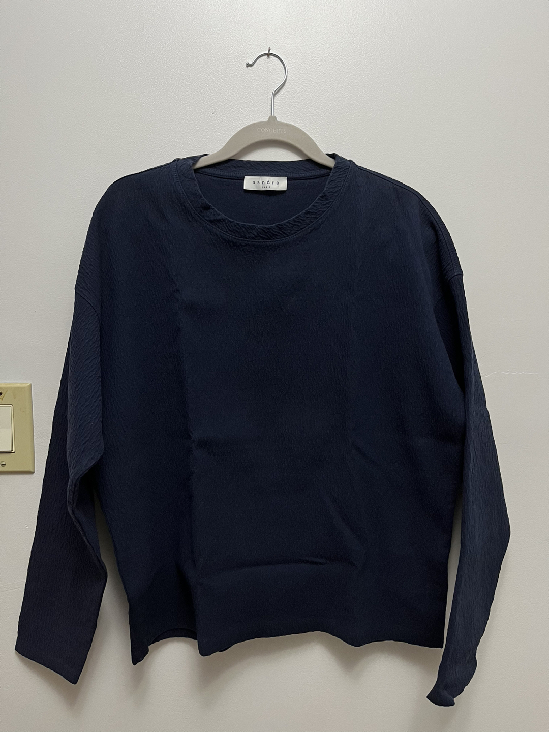 Sandro long sleeve top thumbnail