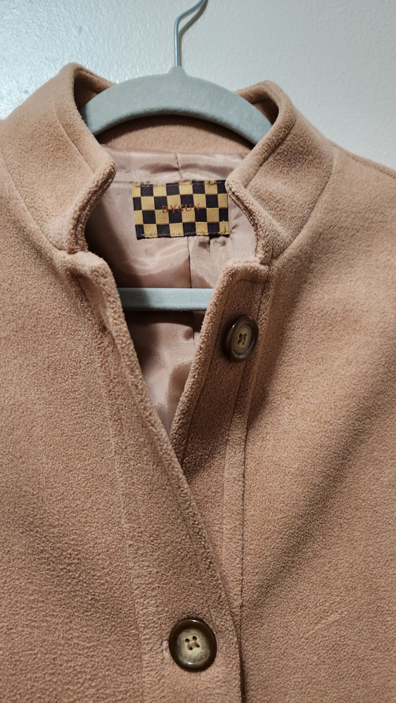 Women's fall camel coat image indicator(3)