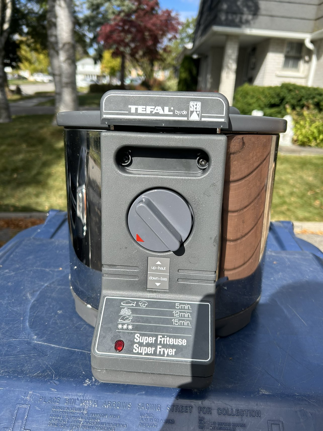 TeFal safety super fryer thumbnail