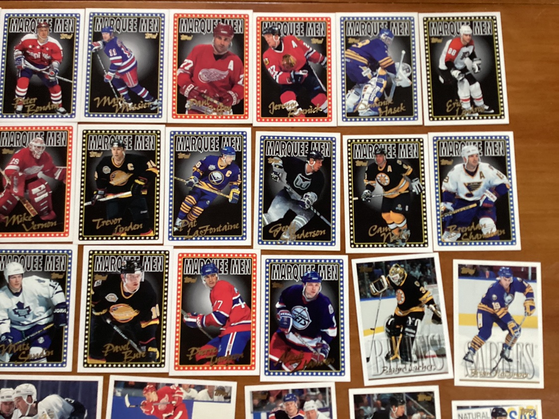 1995-96 TOPPS Hockey Cards Complete Set. 1 - 220 ! - photo 3