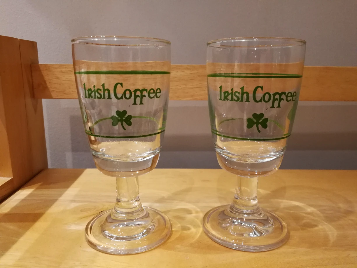 Vintage Irish Coffee glasses (set of 2) image indicator(3)
