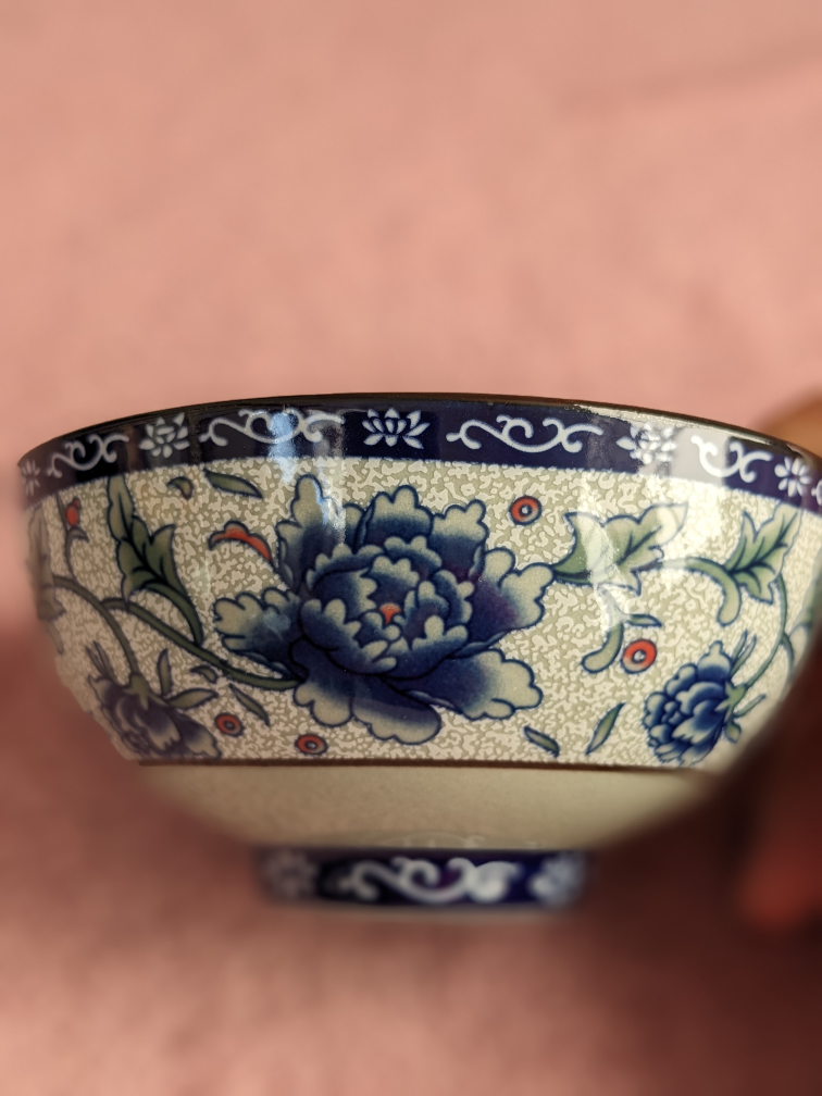 Chinese style porcelain bowl - photo 4