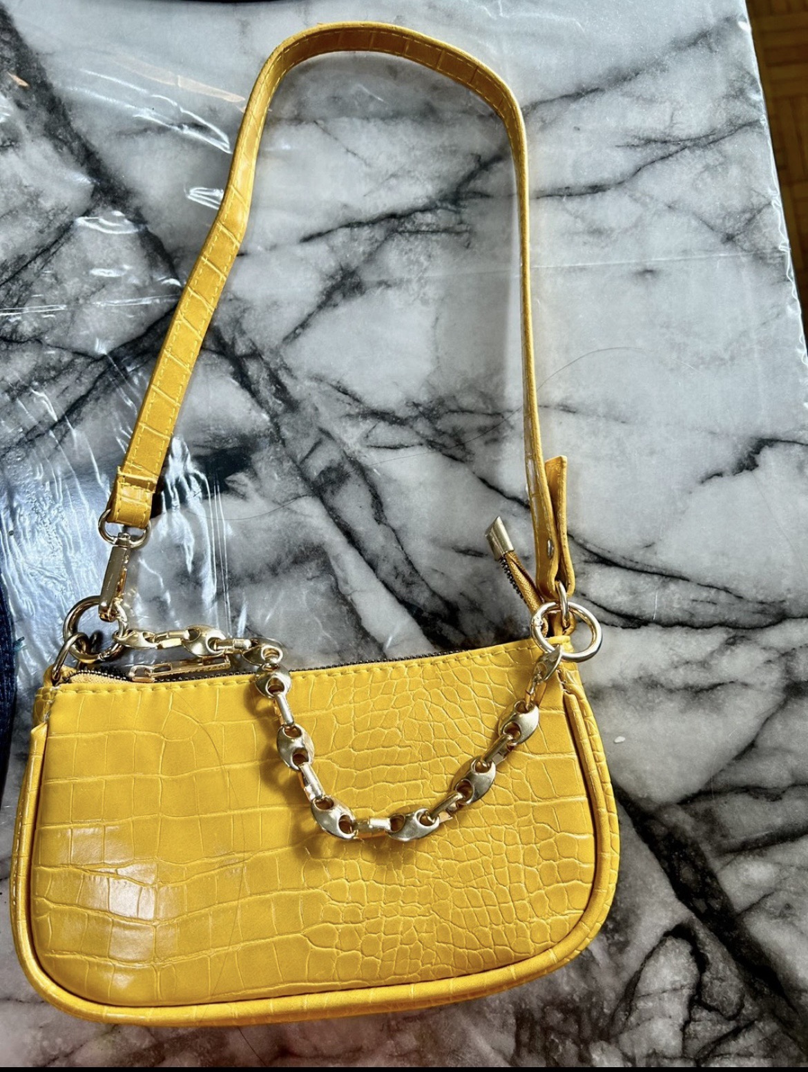 Small bright yellow bag 🦃 thumbnail