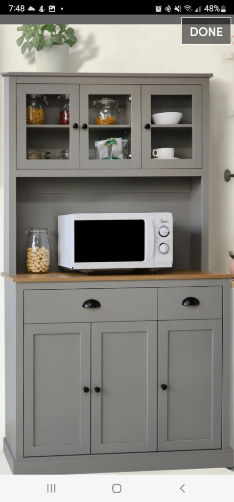 aralene kitchen pantry brand new gray color - photo 3