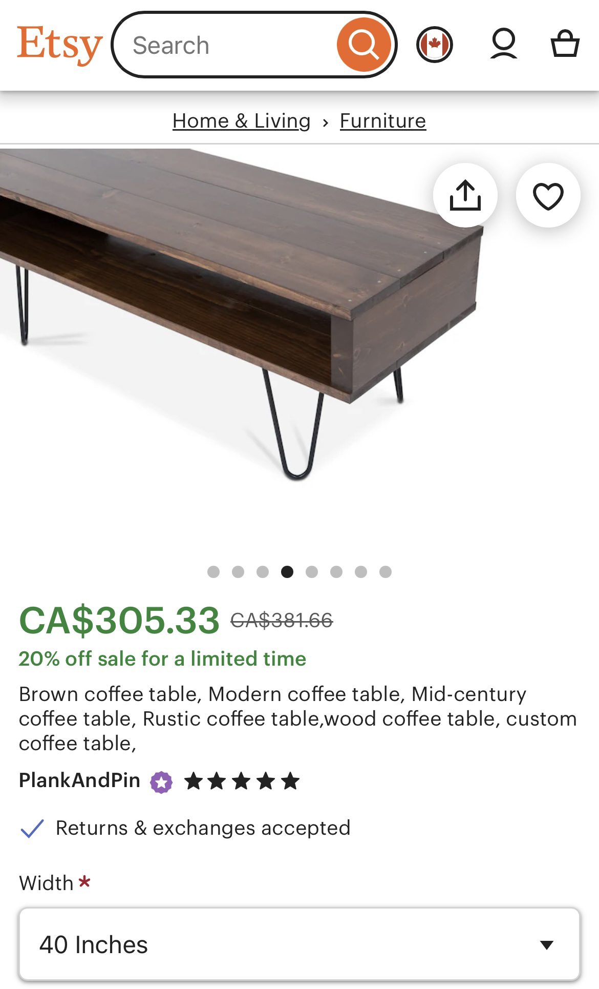 Modern coffee table / TV console - photo 2