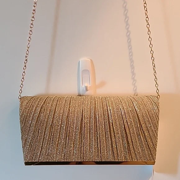 Azazie Gold Clutch Purse 🦃 - photo 2