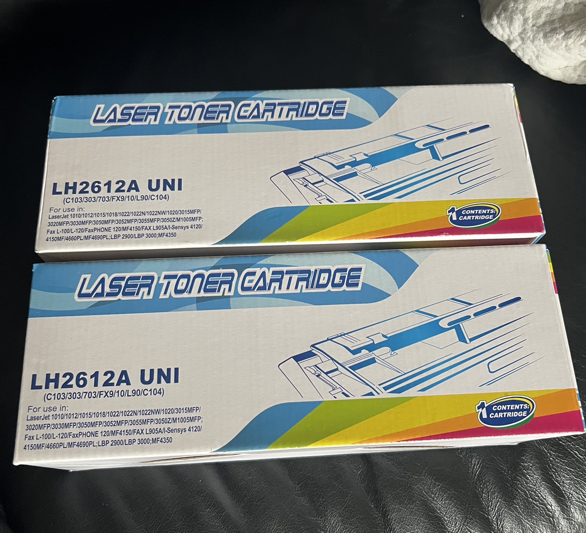 2 new Laserjet laser toner cartridges 🦃 thumbnail