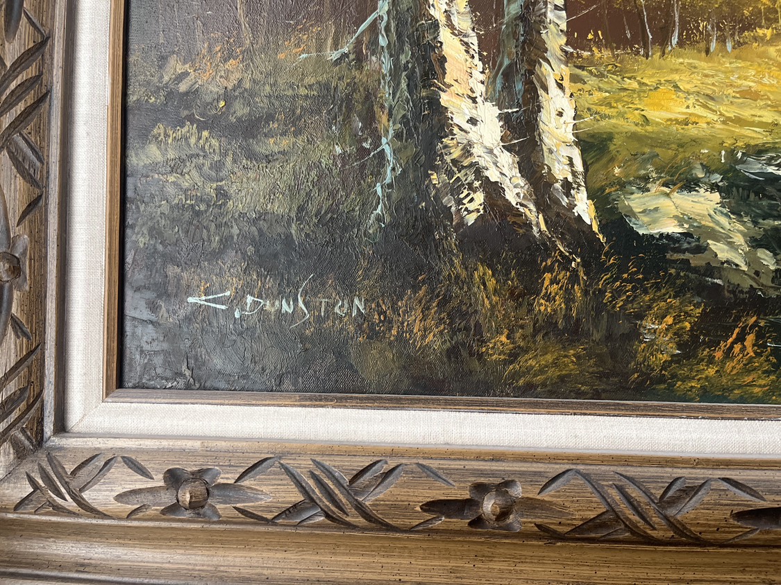 Painting with the frame - photo 2