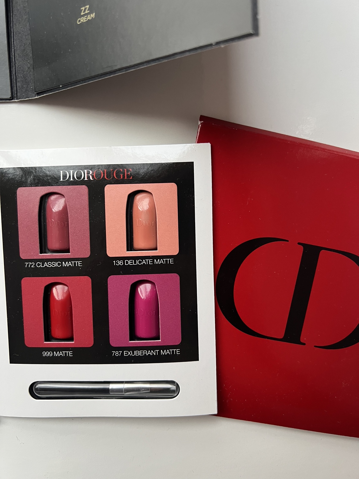 Deluxe lipstick sample (Dior, Armani, D&G,UD) image indicator(4)