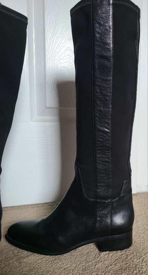 Nine West Leather slip on boots