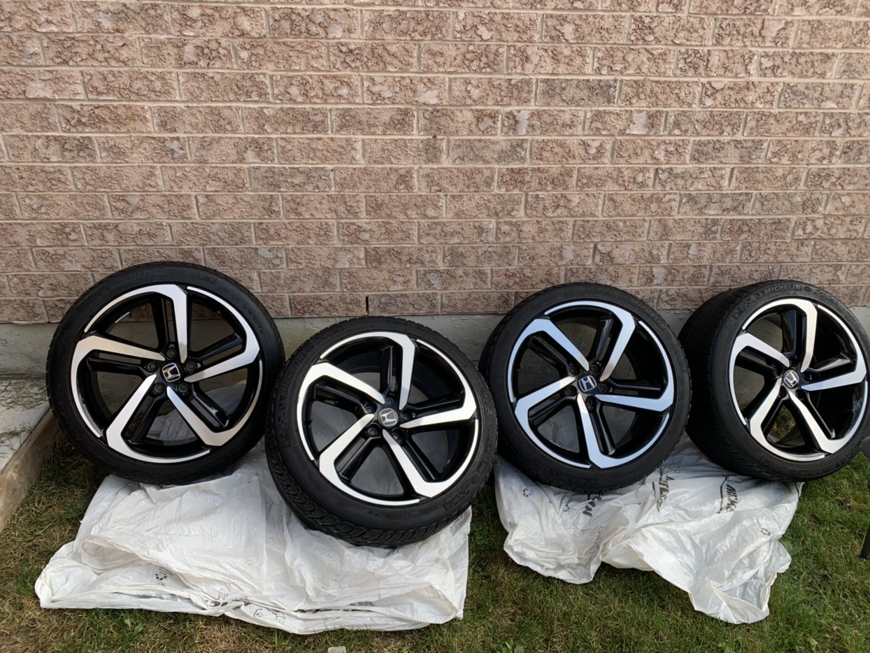 Honda accord 2018 sport winter tires on the original rims