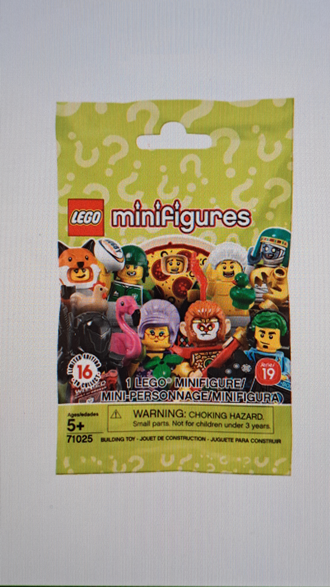 4 Lego Blind bag minifigs Series 19, 17 image indicator(4)