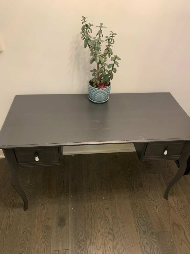 Gray desk