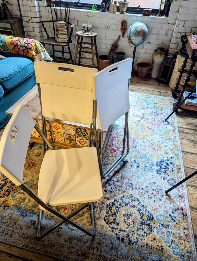 3 IKEA foldable chair - photo 2