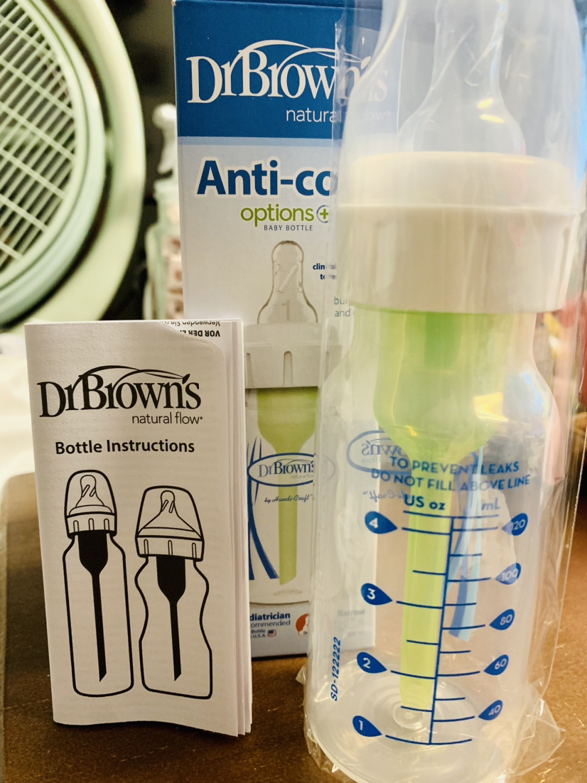 New dr brown 4 oz anti colic baby bottle thumbnail