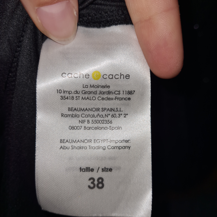 Black Party or Prom Short dress - Cache Cache image indicator(8)