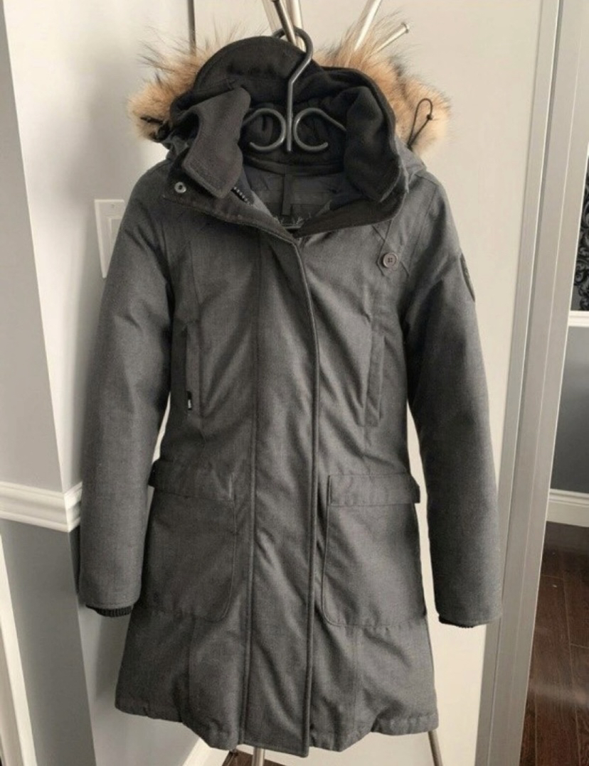 Nobis Women’s Merideth Down Parka (steel grey)