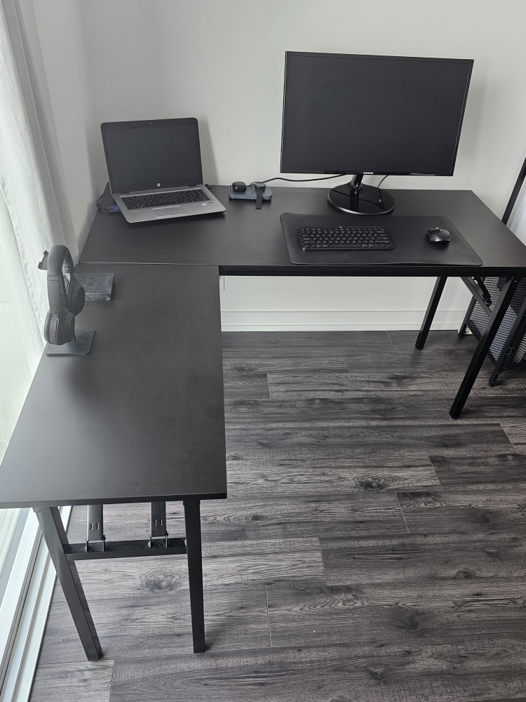 DlandHome L-Shaped Folding Computer Desk - photo 3
