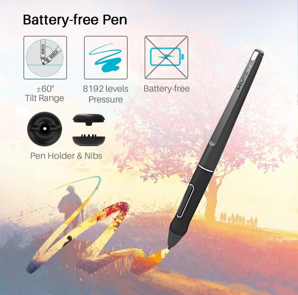 Unopened, unused Huion Kamvas Pro 20 image indicator(6)