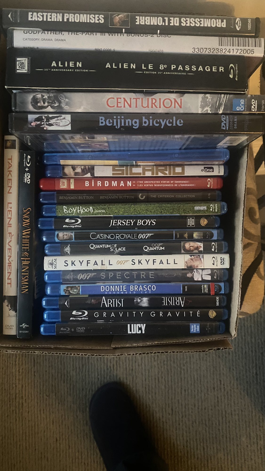 Blu-Ray and DVDs - great condition