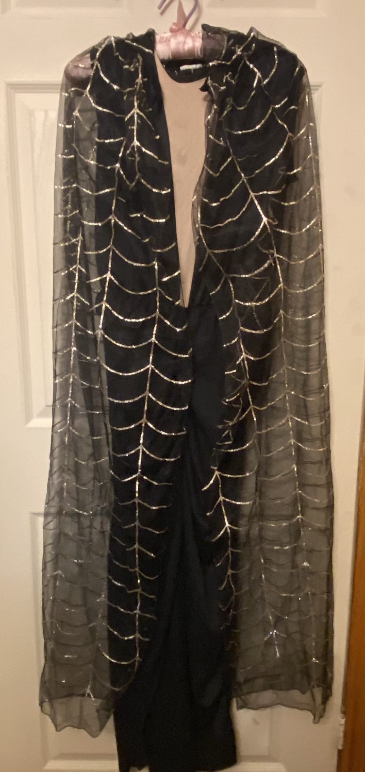Halloween Spider wed hooded cape