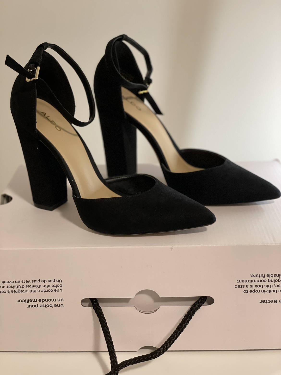 Aldo Back suede shoes
